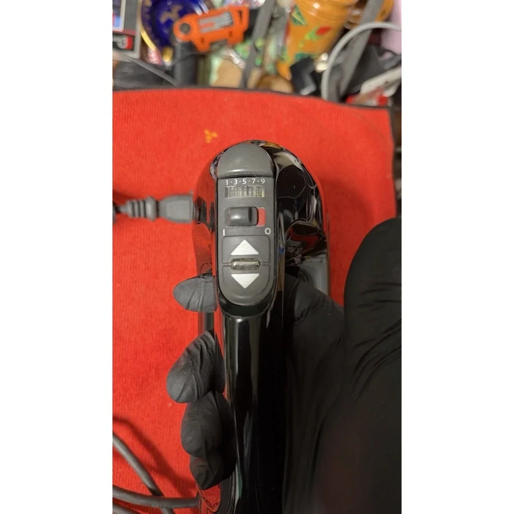 KitchenAid 9-Speed Hand Mixer Black KHM926 Tested Working‎